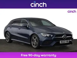 Blue Used 2022 Mercedes CLA200 AMG line Estate | £19,899 (Fair price)
