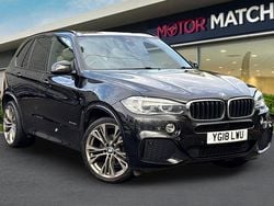 Black Used 2018 BMW X5 M Sport SUV | £22,880 (Good price)