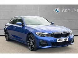 Blue Used 2019 BMW 330e M Sport Sedan | £22,671 (A bit pricey)