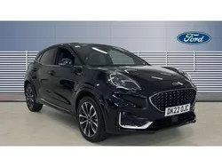 Black Used 2022 Ford Puma ST-Line SUV | £19,730 (Fair price)