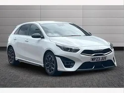 White Used 2023 Kia Ceed GT-Line Hatchback | £15,495 (Fair price)