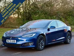 Blue Used 2020 Tesla Model S Long Range Sedan | £26,989 (Super price)