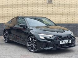 Black Used 2023 Audi S3 Advanced Sedan | £38,298 (Fair price)