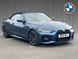 Blue Used 2021 BMW 420 M Sport Cabriolet | £28,999 (Fair price)
