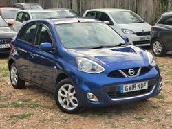 Blue Used 2016 Nissan Micra Acenta Hatchback | £3,499 (Good price)