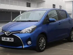 Blue Used 2016 Toyota Yaris Multidrive S Hatchback | £9,998 (Fair price)