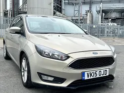 Silver Used 2015 Ford Focus Zetec Hatchback | £3,995 (Fair price)