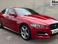 Red Used 2016 Jaguar XE R-Sport Sedan | £9,818 (Fair price)