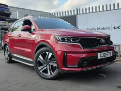 Red Used 2021 Kia Sorento 4 SUV | £36,489 (Fair price)