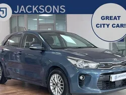 Blue Used 2018 Kia Rio 2 Hatchback | £8,495 (Fair price)