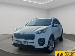 White Used 2016 Kia Sportage 2 SUV | £8,300 (Fair price)