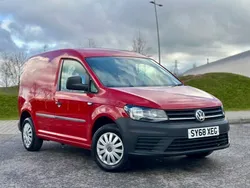 Red Used 2018 VW Caddy Startline MPV | £8,895 (Good price)