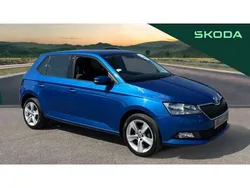 Blue Used 2020 Skoda Fabia SE L Hatchback | £10,397 (Fair price)