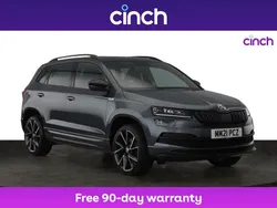 Grey Used 2021 Skoda Karoq SportLine SUV | £20,099 (Fair price)