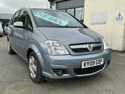 Silver Used 2009 Vauxhall Meriva Club MPV | £2,495 (Expensive)