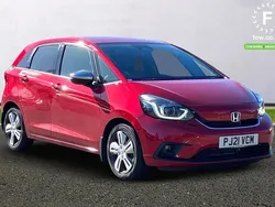 Red Used 2021 Honda Jazz Hybrid Hatchback | £17,799 (Fair price)