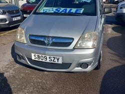Silver Used 2009 Vauxhall Meriva MPV | £1,795 (Fair price)