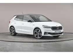 Moon white metallic black magic pearl effect Used 2025 Skoda Fabia Monte Carlo Hatchback | £21,243 (Expensive)