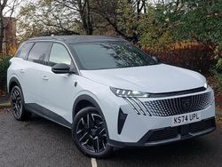 White Used 2024 Peugeot 5008 GTi SUV | £29,998 (A bit pricey)