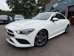 White Used 2020 Mercedes CLA200 AMG line Coupe | £15,980 (Good price)