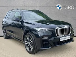 Black Used 2022 BMW X7 M Sport SUV | £54,095