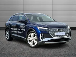 Blue Used 2024 Audi Q4 e-tron S-Line SUV | £37,241 (Fair price)