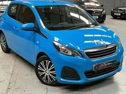 Blue Used 2016 Peugeot 108 Active Hatchback | £2,995 (Fair price)