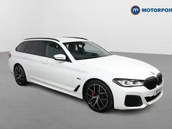 White Used 2022 BMW 530e M Sport Estate | £27,199 (Super price)