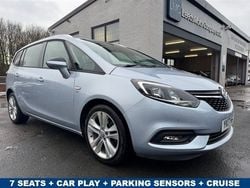 Silver Used 2017 Vauxhall Zafira SRi MPV | £8,495 (A bit pricey)