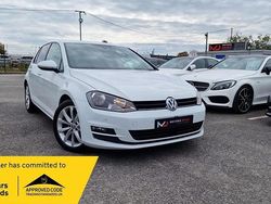 White Used 2015 VW Golf VII GT Hatchback | £9,795 (Fair price)