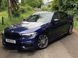 Blue Used 2019 BMW 520 M Sport Sedan | £17,995 (Fair price)