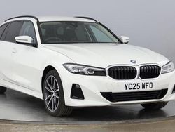 White Used 2025 BMW 330e Sport Line Estate | £33,690 (Super price)