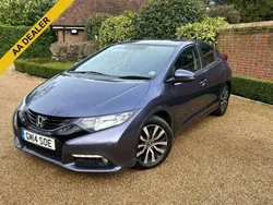 Blue Used 2014 Honda Civic SE Plus Hatchback | £3,495 (Fair price)
