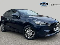 Blue Used 2024 Mazda 2 Exclusive-Line Hatchback | £16,899 (Fair price)