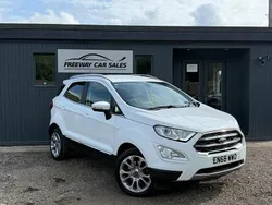 White Used 2018 Ford Ecosport Titanium SUV | £8,150 (Fair price)