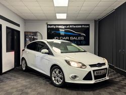White Used 2014 Ford Focus Titanium Hatchback | £3,990 (Fair price)