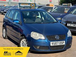 Blue Used 2007 VW Polo S Hatchback | £2,475 (Good price)
