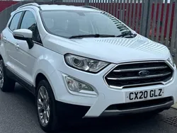 White Used 2020 Ford Ecosport Titanium SUV | £11,550 (Fair price)