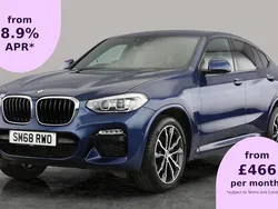 Blue Used 2019 BMW X4 M Sport SUV | £28,671 (Super price)