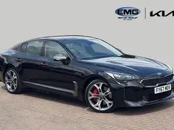 Black Used 2017 Kia Stinger 3 Hatchback | £18,995 (Fair price)