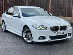 White Used 2013 BMW 520 M Sport Sedan | £7,895 (Fair price)