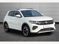 White New 2025 VW T-Cross R-line SUV | £28,750 (Fair price)