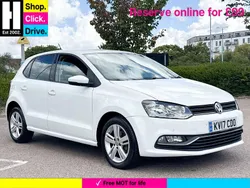 White Used 2017 VW Polo Edition Hatchback | £8,799 (Super price)