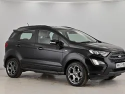 Black Used 2022 Ford Ecosport ST-Line SUV | £13,395 (Fair price)