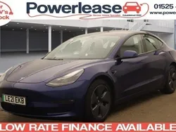 Blue Used 2021 Tesla Model 3 Long Range Sedan | £21,444 (Good price)