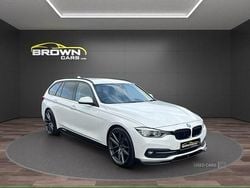 White Used 2017 BMW 316 Sport Line Estate | £11,995