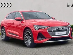Red Used 2021 Audi e-tron S-Line SUV | £21,164 (A bit pricey)