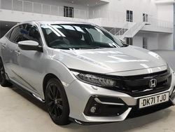 Silver Used 2021 Honda Civic Sport Hatchback | £19,099 (Fair price)