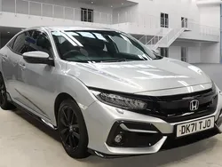 Silver Used 2021 Honda Civic Sport Hatchback | £19,099 (Fair price)