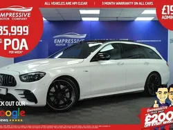 White Used 2020 Mercedes E53 AMG Premium Plus Estate | £35,999 (A bit pricey)